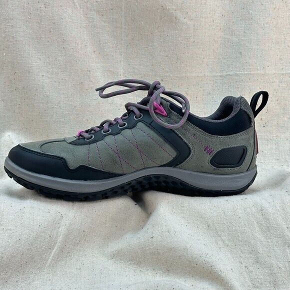 Rockport Hydro-Shield Waterproof Gray Purple Hiking Walking Shoes Women’s 6 EU36 - Picture 11 of 12